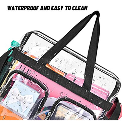 Bolso Transparente Bolso Transparente Portátil A La Moda Par