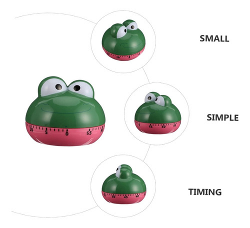 Timer Cocina Reloj Temporizador A Cuerda Rana