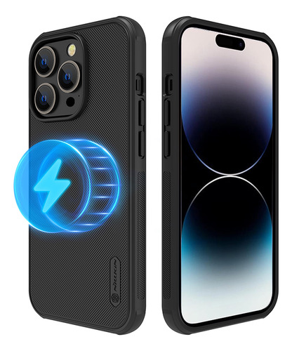 Funda Magnética Frosted Shield Para iPhone 14 Pro