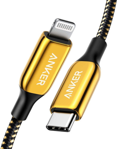 Anker 2020 Special Edition 24k Gold Usb C A Lightning Cable 