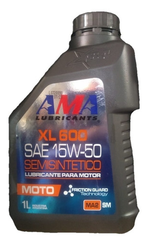  Semi-sintético Ama Xl 600 15w50 (simil 5100) - Bmd Motos