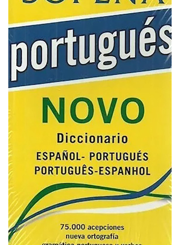 Portugues Novo Diccionario Espa/ol - Portugues Portugu - #c