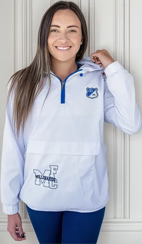 Chaqueta Rompevientos Millonarios Mujer Rc