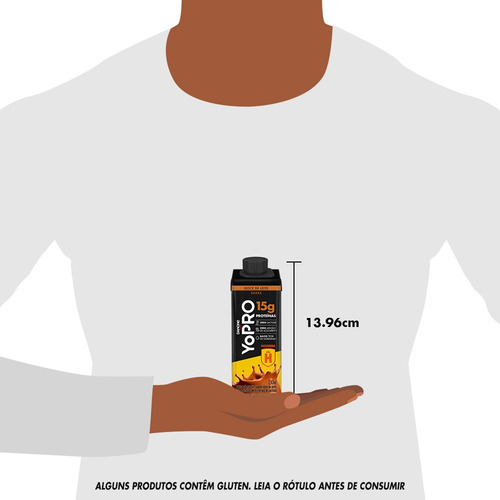 YoPRO Bebida Láctea UHT Doce de Leite Havanna 15g de proteínas 250ml