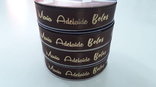 Fita Cetim Personalizada 22 Mm - 300 Metros