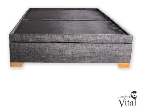 Base Cama Madera Pino Tipo Baúl King 200 X 200 Cm