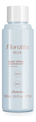 Refil Desodorante Body Spray Floratta Blue 100ml