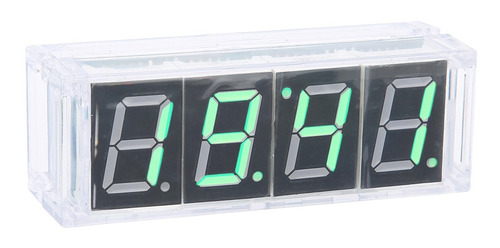 Reloj Led Diy, Kit Digital De 4 Dígitos, Visualización Autom