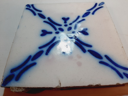 Imagen 2 de 3 de Antiguo Azulejo Pas De Calais 7716