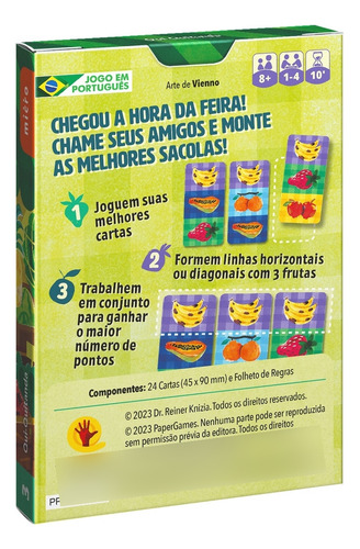 Quiquitanda Expansão E Caixa Microbox Jogo De Tabuleiro