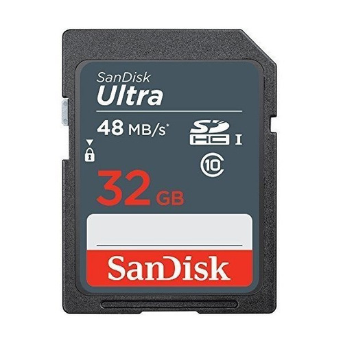 Tarjeta De Memoria Sandisk Ultra 32gb Sdhc Class 10 Uhs-1 48