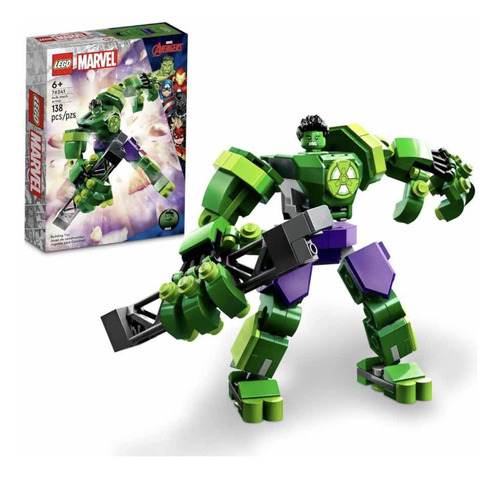 Lego Marvel Avengers 76241 Hulk Mech Armor 138 Pzas Original