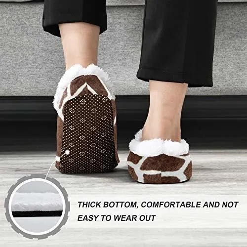 Naanle Women's Closed Back House Slippers Memory Foam Slippe