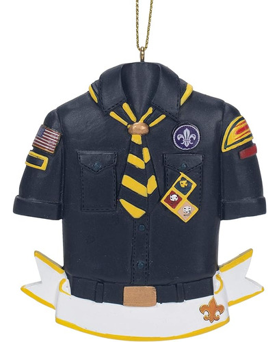 Uniforme De Cub Scout Adorno Para Arbol De Navidad Bs2202c