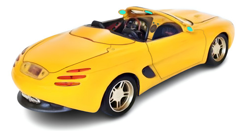 New Concept Ford Mustang 1/18 Escala Coleccionismo Amarillo