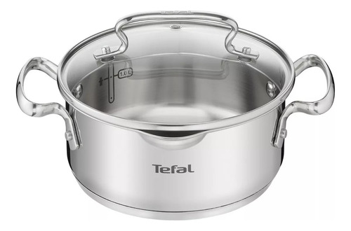 Olla Tefal 18 Cm + Tapa Acero Inoxidable Duetto 