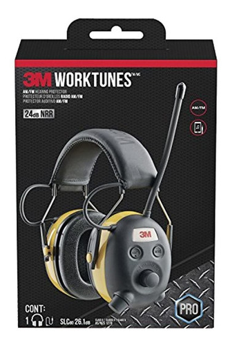 3m, Protector Auditivo Inalámbrico Worktunes Con Tecnología