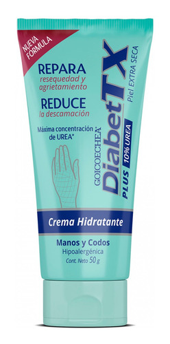 Diabet Tx Crema Manos Y Codos 10% Urea 50g