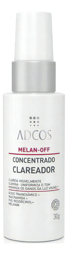 Melan-off Concentrado Clareador 30 Ml Adcos