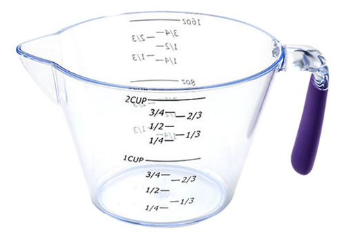 Vaso Medidor Graduado Con Contenedor De Harina
