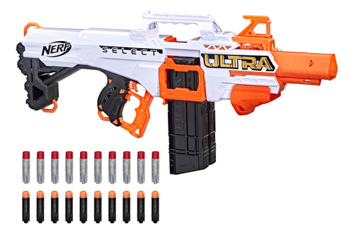 Nerf Ultra Select - Lanzador Totalmente Motorizado, Fuego Pa