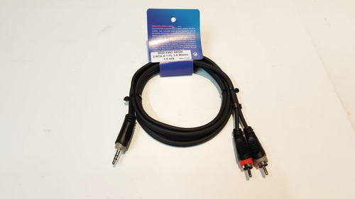 Cable Kwc 9000 Mini Plug A 2 Rca 1,5 Mts.
