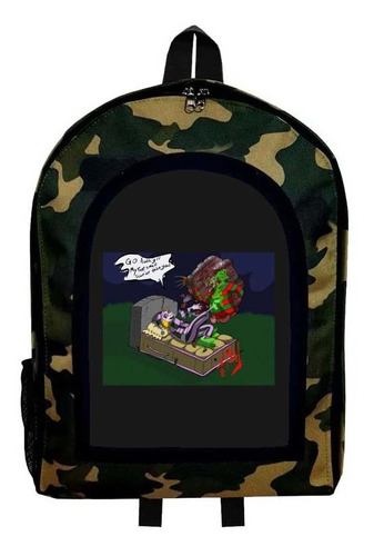 Mochila Camuflada Beetlejuice Modelo 93