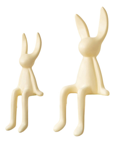 Estatuas Decorativas De Conejo Sentado De Cerámica,