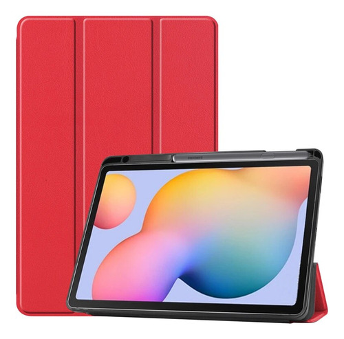 Funda 2020 Con Soporte Para Lápices Para Galaxy Tab S6 Lite