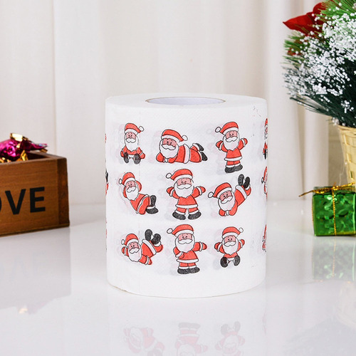 Youpin 5 Rollos Pañuelos Navideños Toalla De Papel Creativo