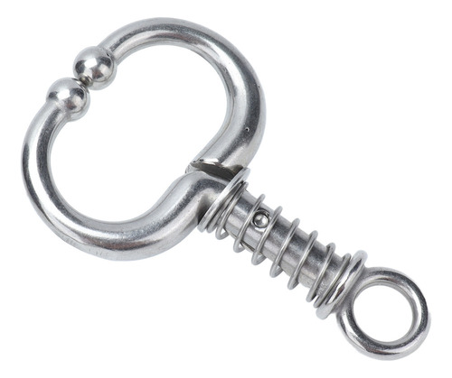 Anillo Para Nariz Ganado Acero Inoxidable, Tamaño Medio, 6 U