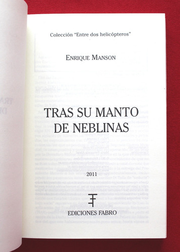 Tras Su Manto De Neblinas - Enrique Manson