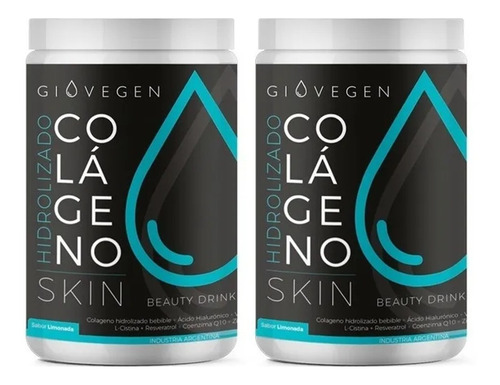 Imagen 1 de 8 de Giovegen Skin - Colágeno Hidrolizado 2 Meses De Tratamiento