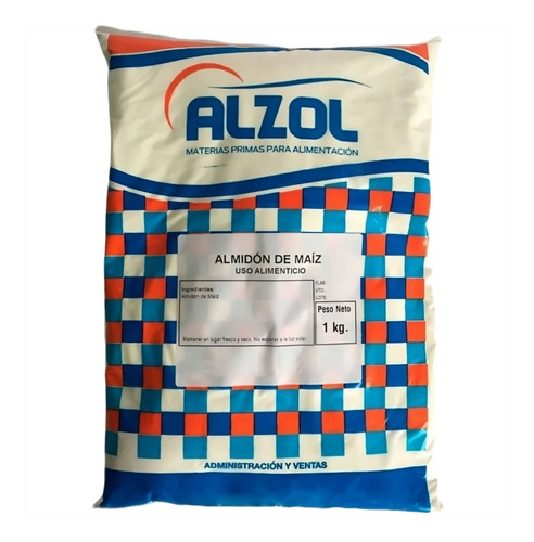 Fecula De Maiz Alzol X1kg - Cotillón Waf