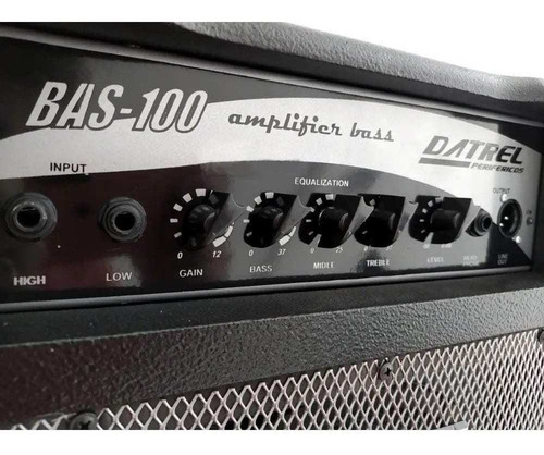 Cubo Amplificador Para Baixo Datrel 100w - 10 Cor Preto 110v/220v