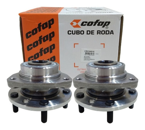 Par Cubo Dianteiro C/ Rolamento Blazer 4x4 2006 2007 Sem Abs