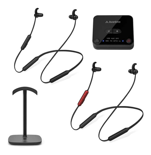 Auriculares Avantree, Bluetooth/2 Unidades/20hs De Uso