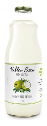 Kit 6x: Água De Coco Natural Villa Piva 1l