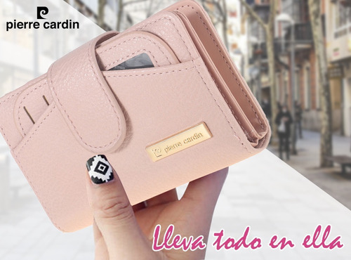 Imagen 8 de 10 de Billetera Fichero Pierre Cardin Original Dama Eco Cuero