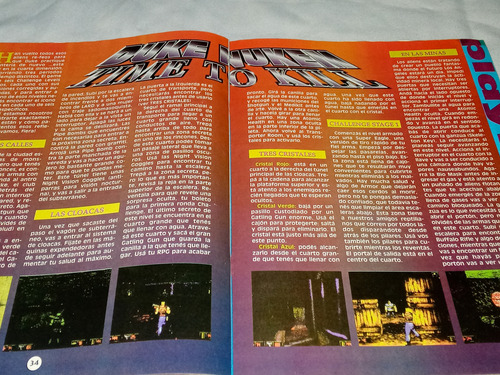Revista Antigua ** Action Games ** N° 79 Juegos Trucos Nint (Usado)