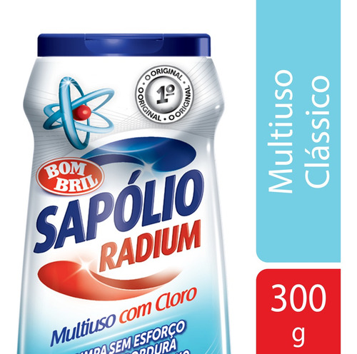 Sapolio Radium Cloro Abre Facil 300g