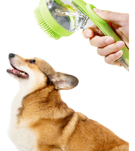 (gn) Cepillo Dispensador De Champú Para Perros, Peine De Mas