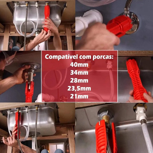 Llave Para Apretar El Tubo Del Fregadero, Cambiar Los Grifos