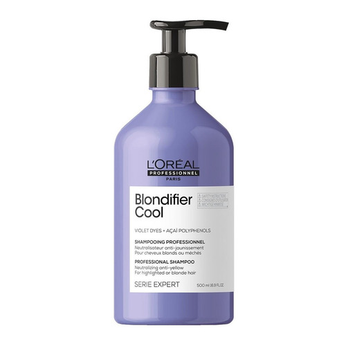 Imagen 1 de 5 de Shampoo Matizador Blondifiercool 500ml L'oréal Professionnel