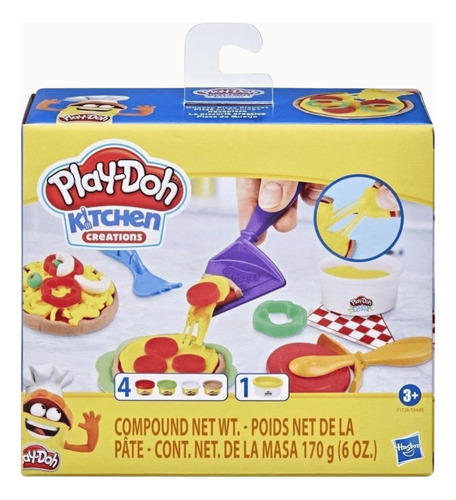 Massinha De Modelar Play Doh Pizza Comidas E6686 Hasbro