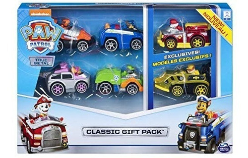 Paw Patrol Carros Clasico Metal Exclusivos Spin Master