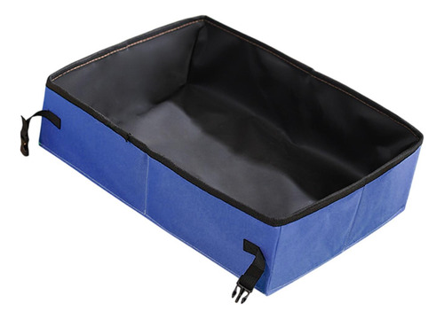 Portador De Arena Portátil, Recipiente Para Lavabo Azul S