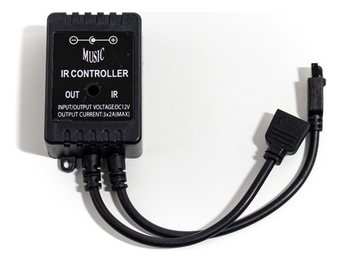 Controlador Musical Rítmico Sensor Fita Led Rgb 5050 0074 Tensão de operação 12V 127/220V