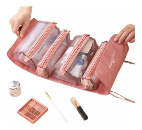 Cosmetiquera Desenrrollable Bolsa Para Maquillaje