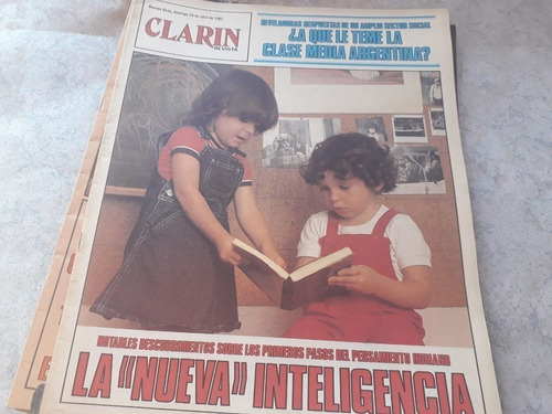 Revista Clarin Años 80 - La Nueva Inteligencia